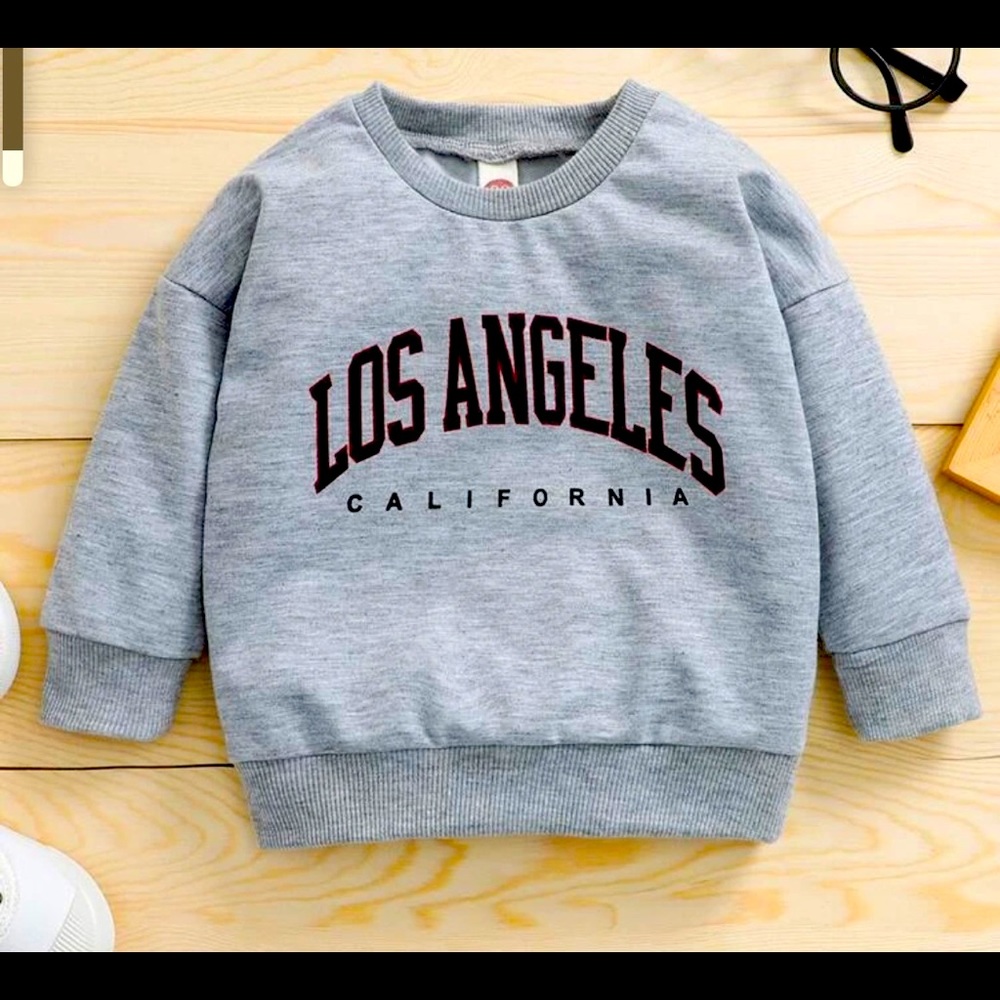 Baby la sweatshirt 6-9 month